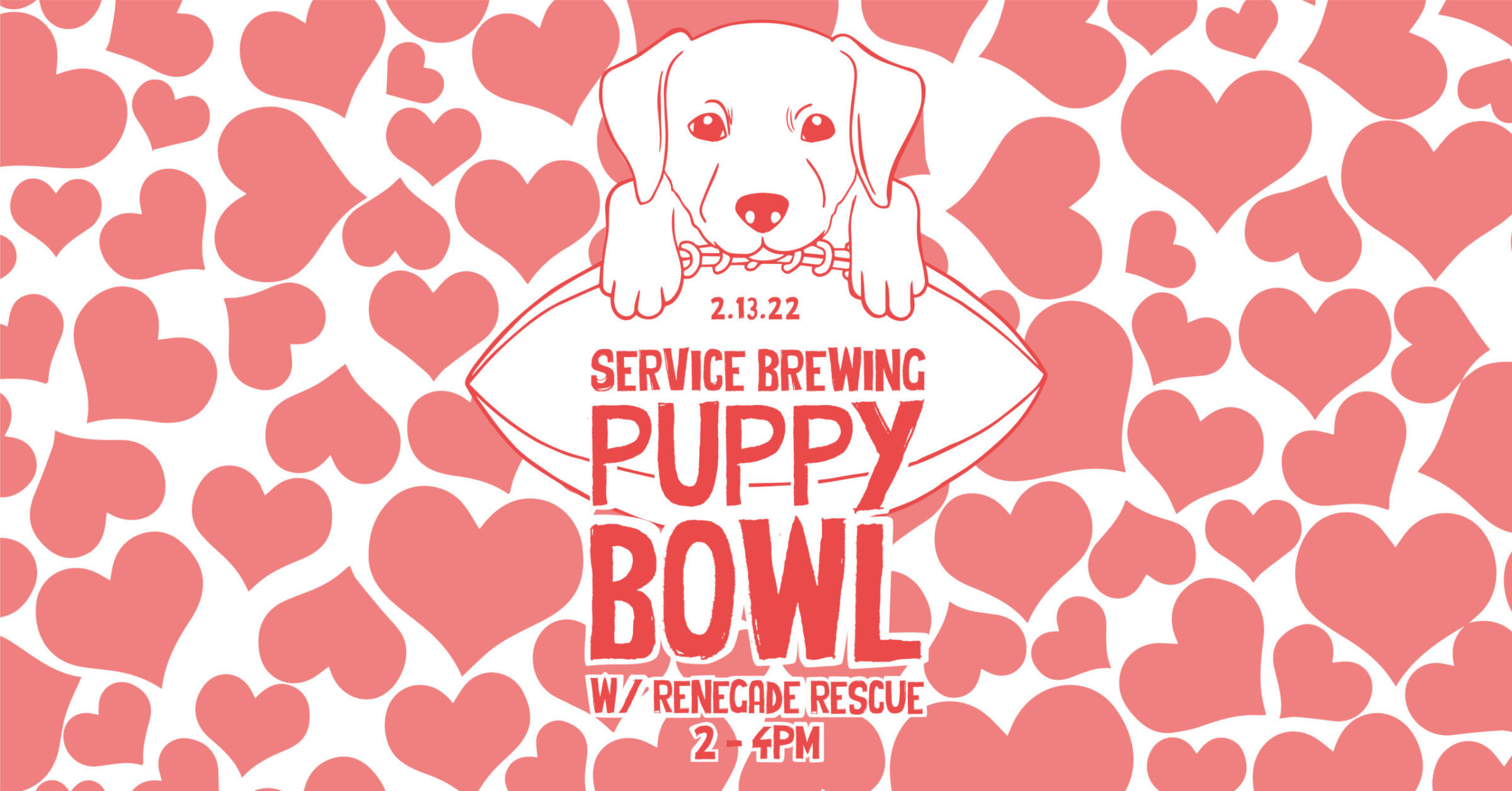 First Ever Service Brewing Puppy Bowl !!!!