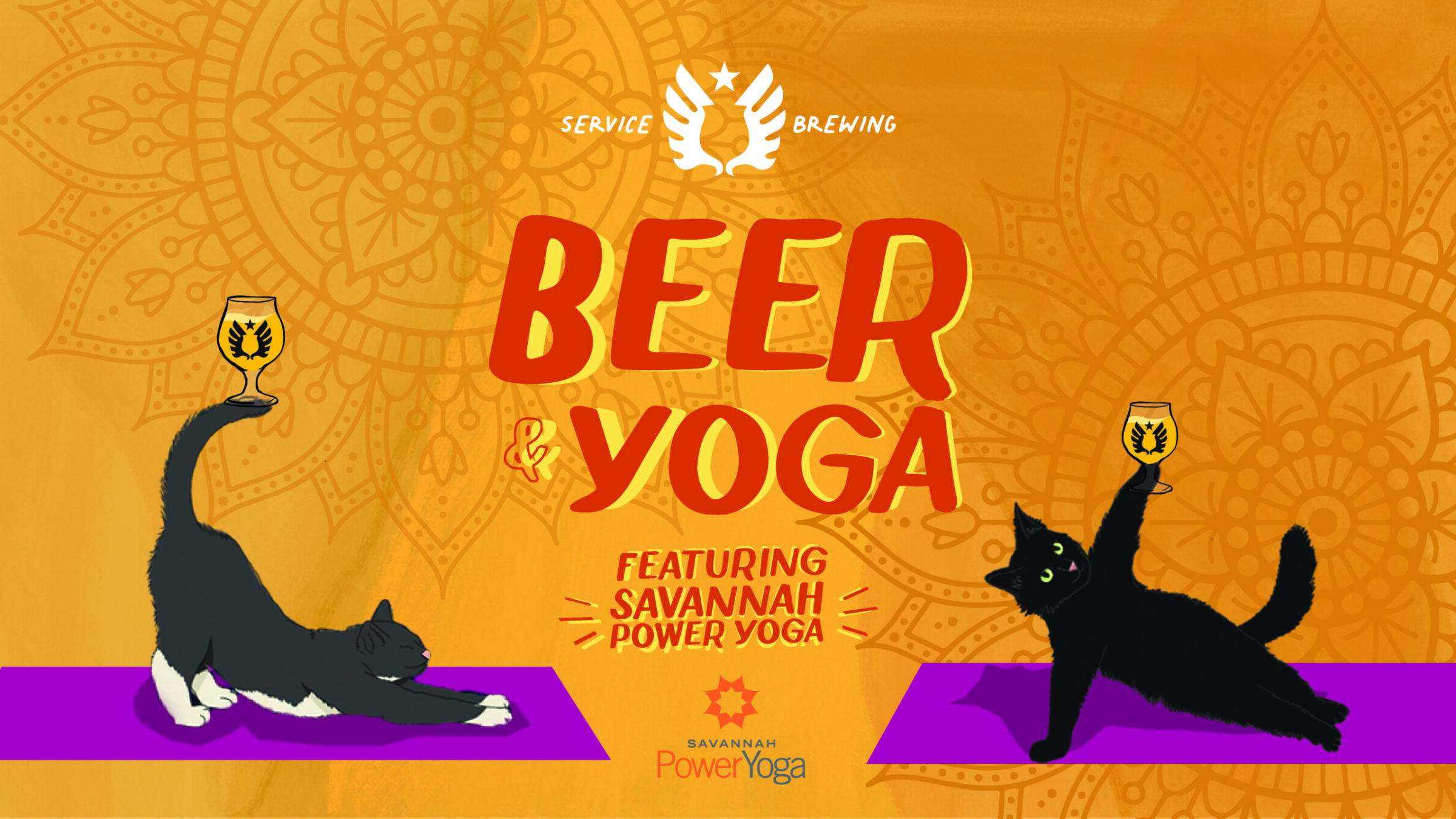 SPECIAL DATE: Service Brewing Beer & Yoga with Savannah Power Yoga