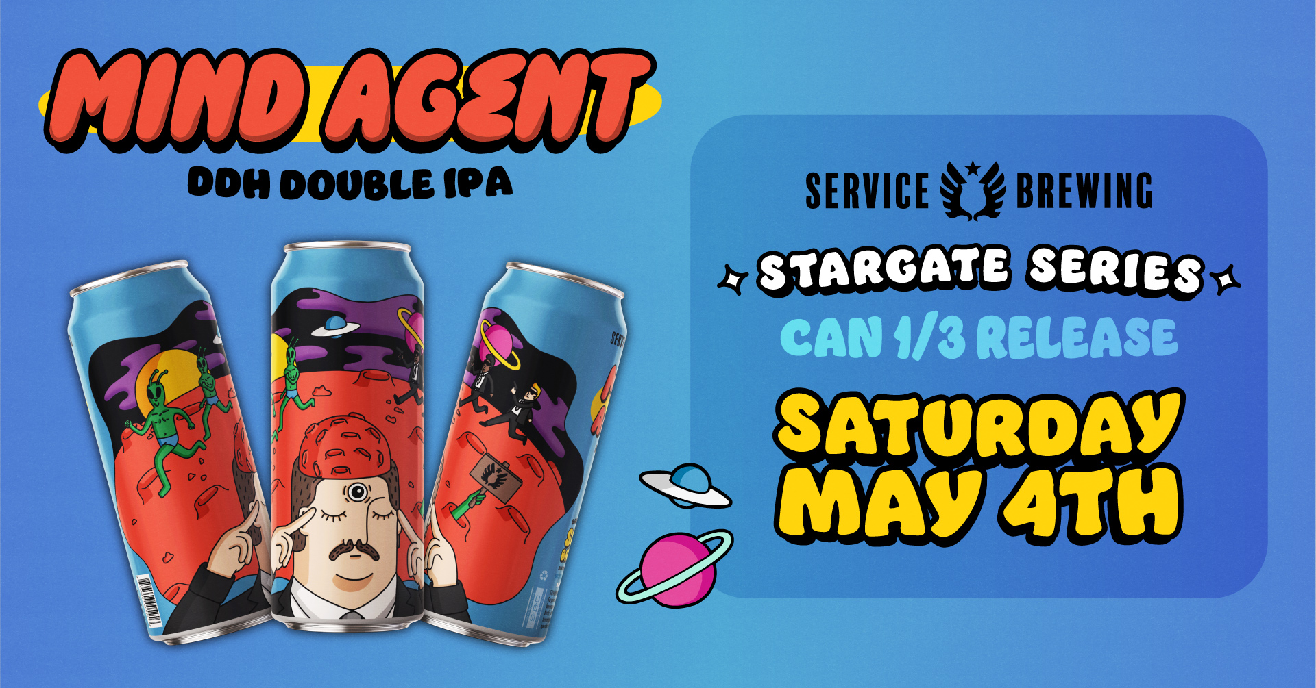 Mind Agent DDH Double IPA Release