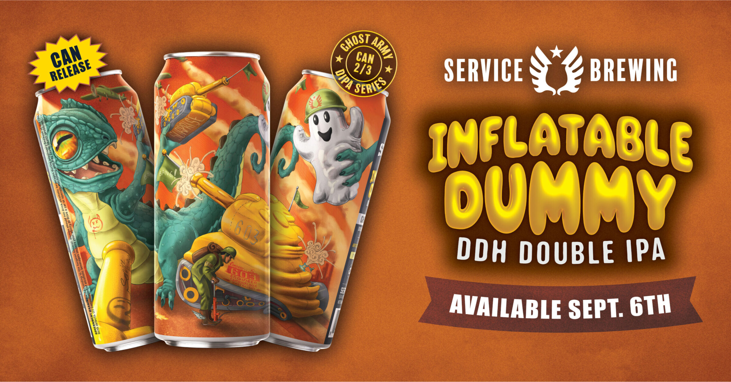 Inflatable Dummy Can Release