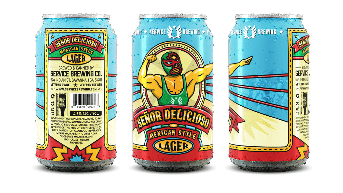 Señor Delicioso is a Mexican Style Lager, a delicious and crushable light lager with a touch of hops and a crisp finish.